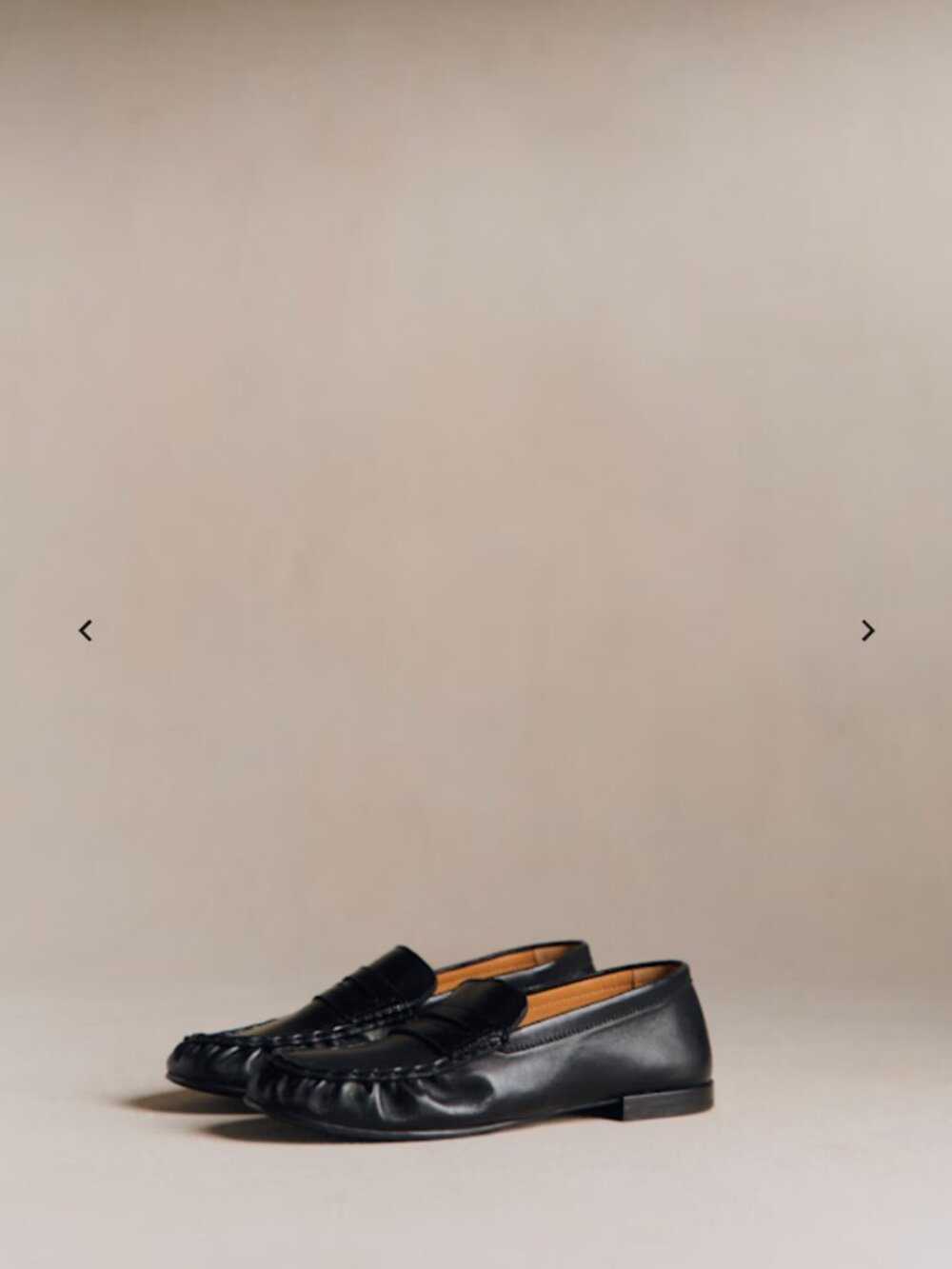 Sezane Marceau Loafers in Smooth Black Size 7 - Picture 3 of 7